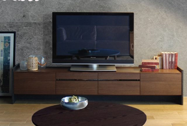 〖モリタインテリア〗スタック　浮遊感のある新感覚TVボード