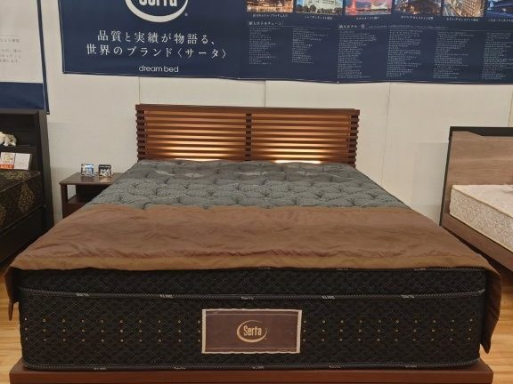 サータbyドリームベッドのサータ グランドステイタス　マットレス/を入荷しました！